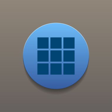 Dices simgesini işaret. Casino oyun simgesi.