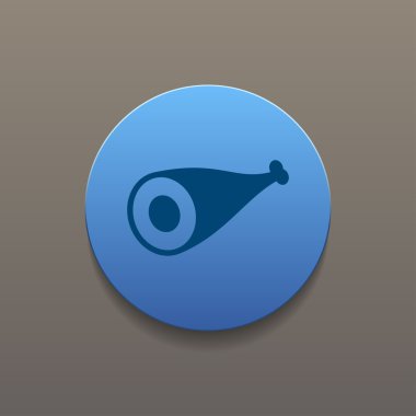 Et simgesi. Düz tasarım stili.