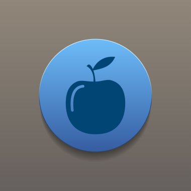 Apple - vektör simgesi