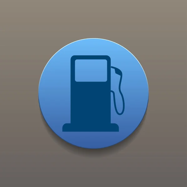 Gasoline pump nozzle sign. Gas station icon. — Stock Vector