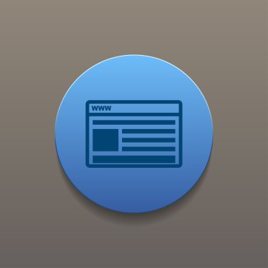 vektör mockup web tasarım simgesinin