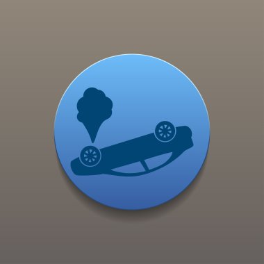 Araba kazası kavramı.