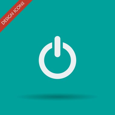 gücün düz simgesi