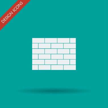 tuğla vektör simgesi