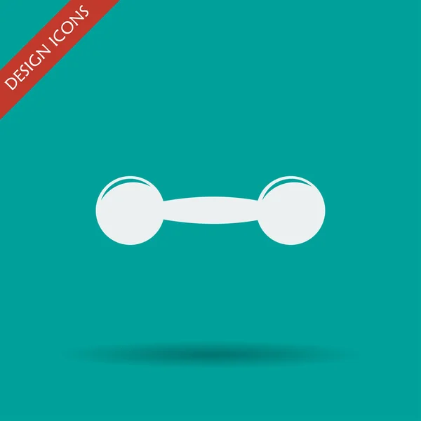 Halter pictogram. Flat — Stockvector