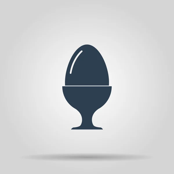 Плоская иконка вектора яиц . — стоковый вектор
