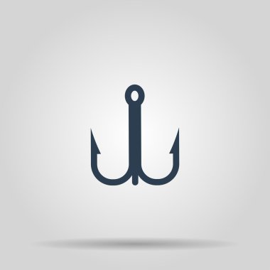 Kanca simgesi. Vektör