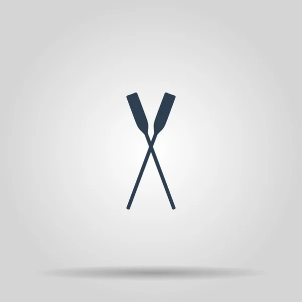 Paddle icon vector. Концептуальная иллюстрация для дизайна — стоковый вектор