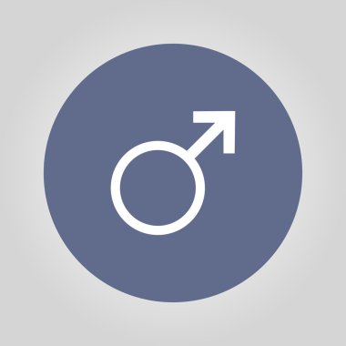 erkek işareti simgesi.