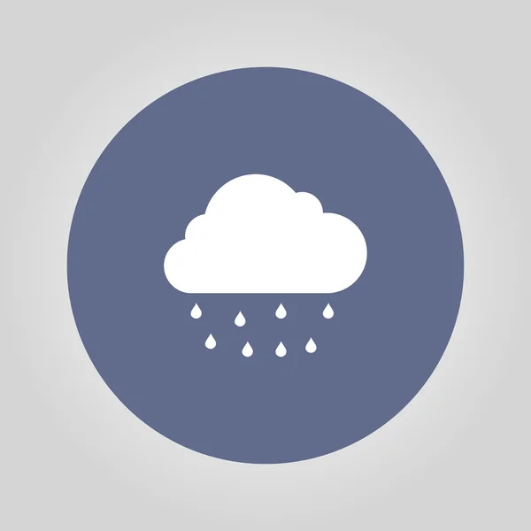 Cloud rain icon — Stock Vector