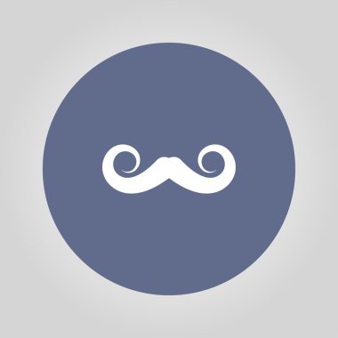 bıyıklar vektör simgesi