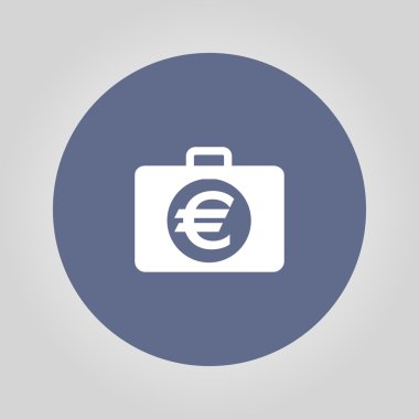 Finans simgesi. Düz tasarım stili.