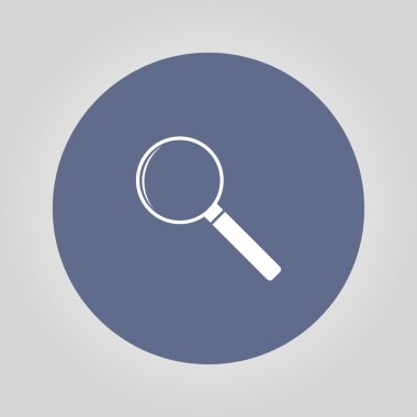 Büyüteç - vektör simgesi