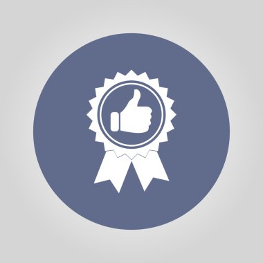 vektör madalyon simgesi