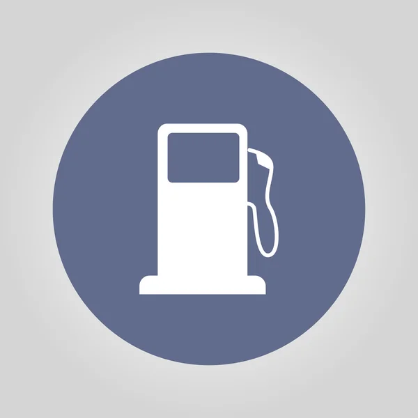 Σημάδι ακροφύσιο αντλίας βενζίνης. βενζινάδικο εικονίδιο. — Διανυσματικό Αρχείο