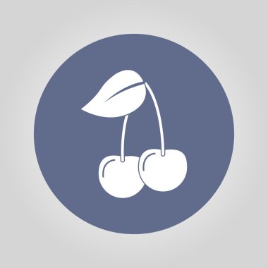 Kiraz - vektör simgesi