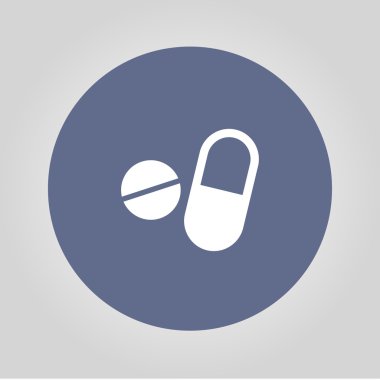 Kapsül Vektör Simgesi