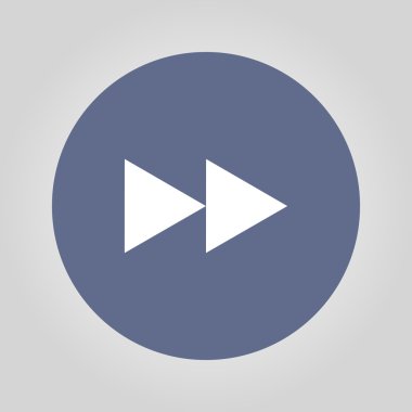 parlak çoklu ortam simgesini ileri