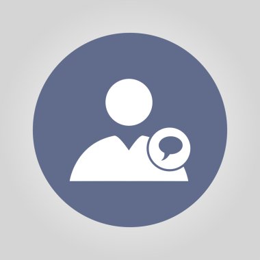 sohbet kullanıcı simgesi.