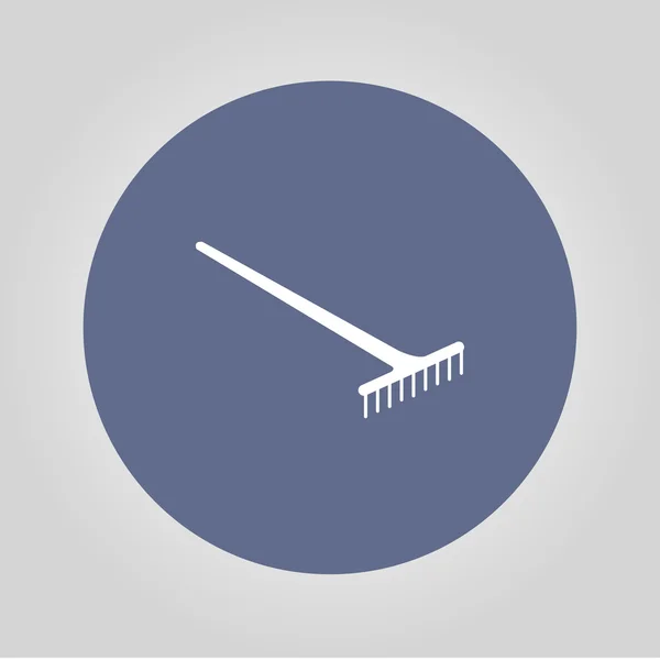 Rake Icon. Ilustração do conceito de vetor para design — Vetor de Stock