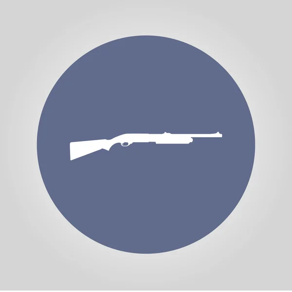 Shotgun icon vector — Stock Vector