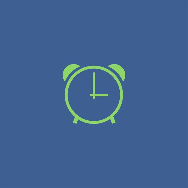 Ícone do relógio, ilustração vetorial. estilo de design plano —  Vetores de Stock