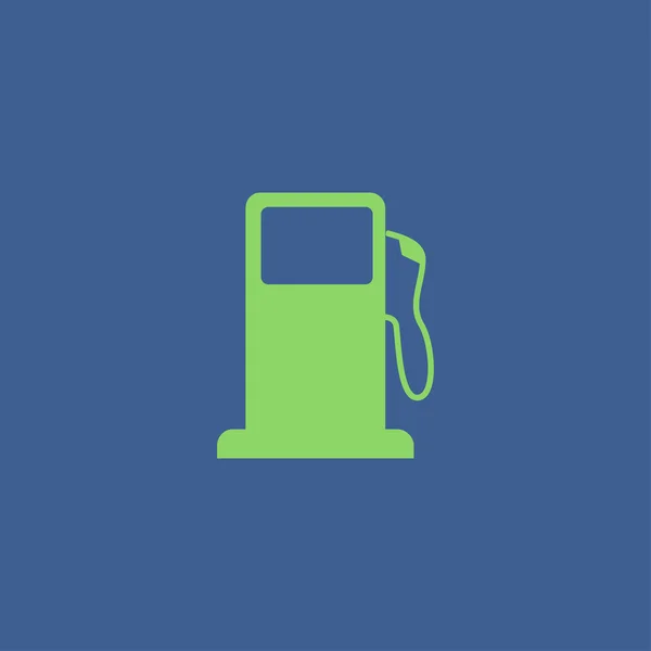 Señal de la boquilla de la bomba de gasolina. Icono de gasolinera . — Vector de stock