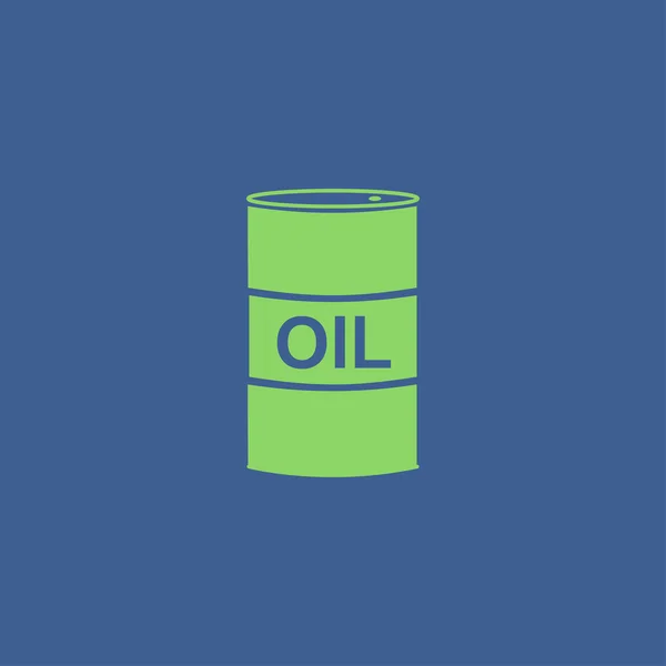 Vector icon barrels of oil — Stock Vector