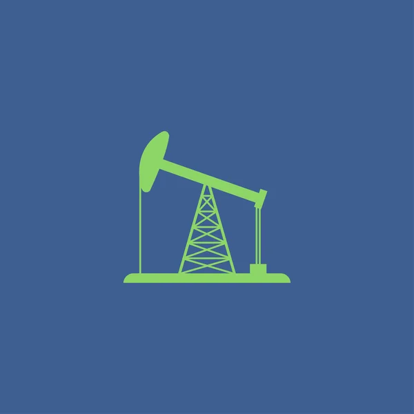 Ícone de plataforma de óleo —  Vetores de Stock