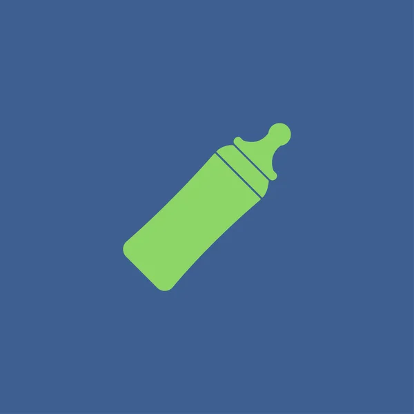 Иконка бутылочки с молоком - вектор — стоковый вектор