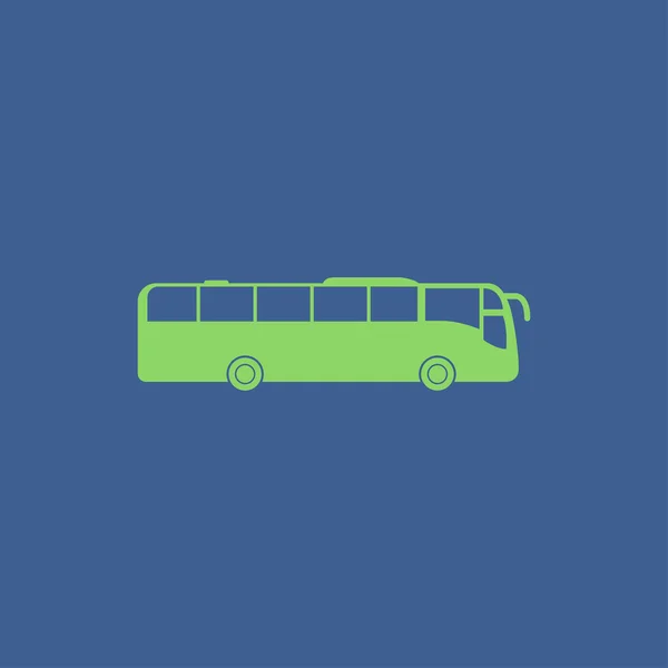 Ikona autobus. Vektorové ilustrace koncept pro design — Stockový vektor