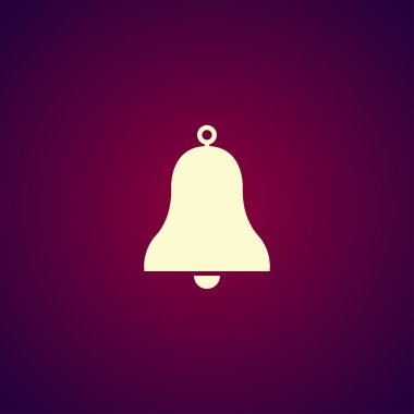 vektör bell simgesi simgesi