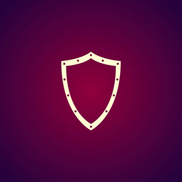 Icona di protezione vettoriale — Vettoriale Stock