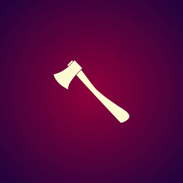 O ícone do machado. Símbolo de machado . — Vetor de Stock