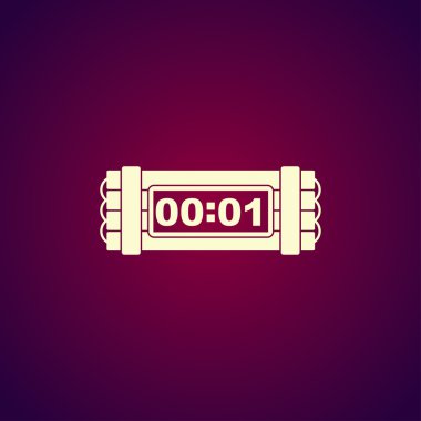 TNT dinamit bomba simgesi