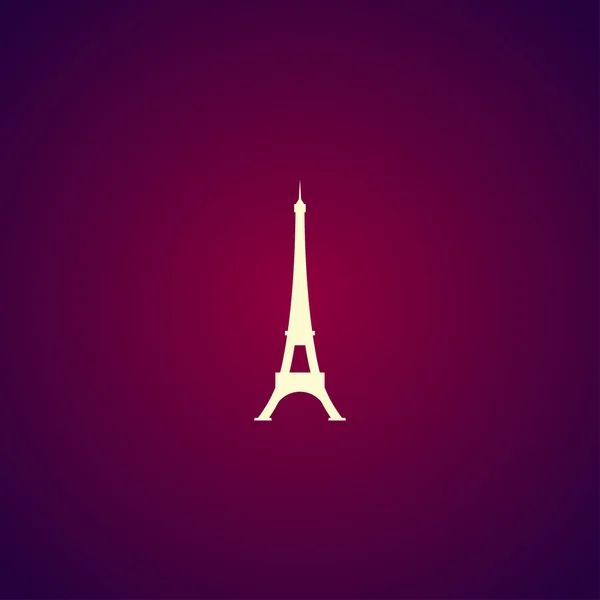 Eiffeltoren icoon. — Stockvector
