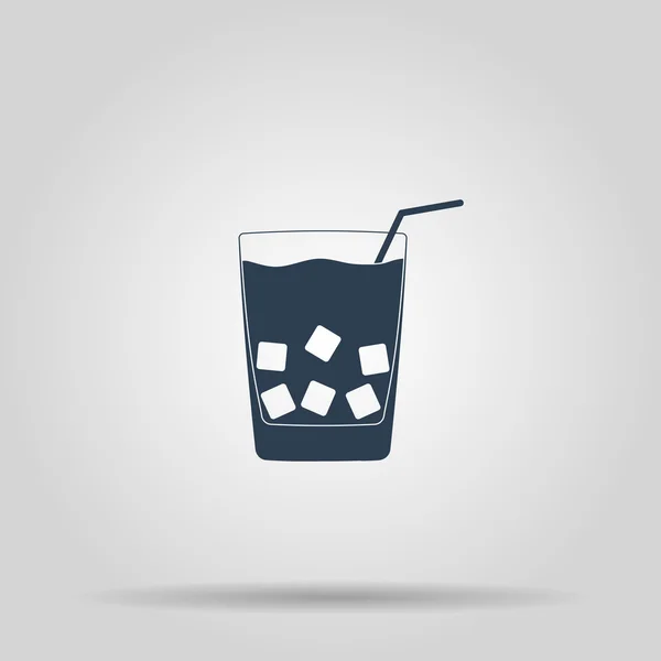 Glass of water icon. — Stock Vector