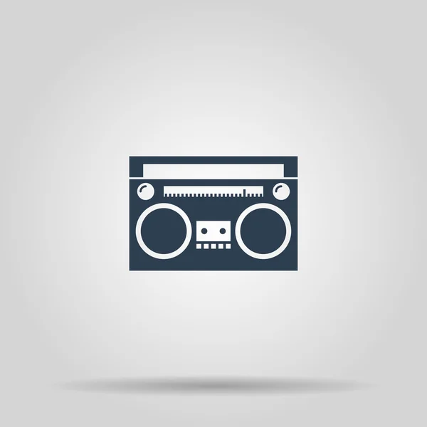 ラジオ アイコン。デザインのベクトルの概念図 — ストックベクタ