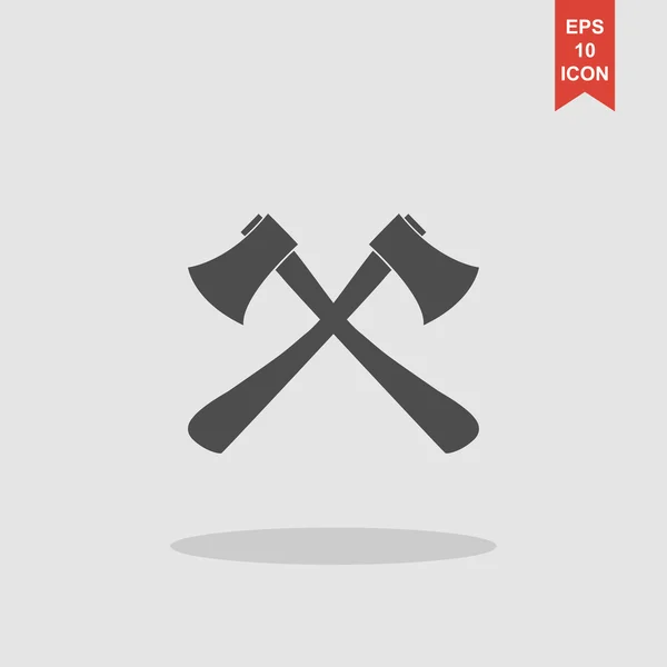 O ícone do machado. Símbolo de machado . — Vetor de Stock