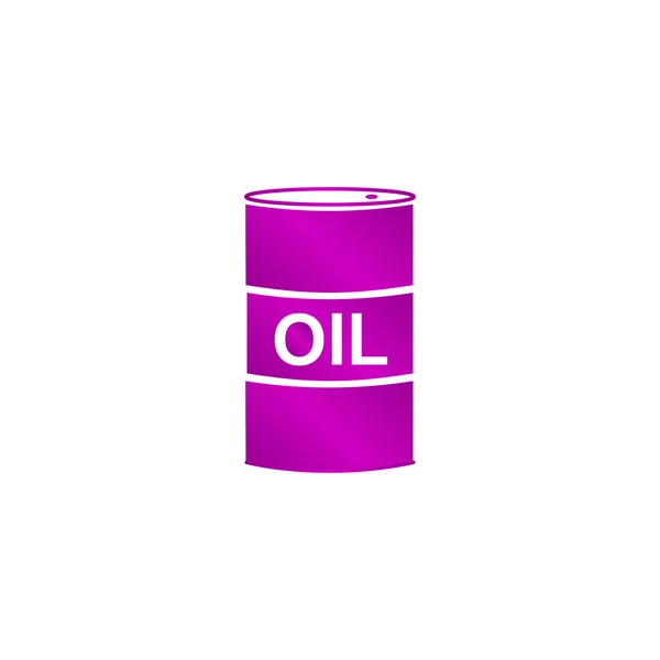 Vector icono barriles de petróleo — Vector de stock