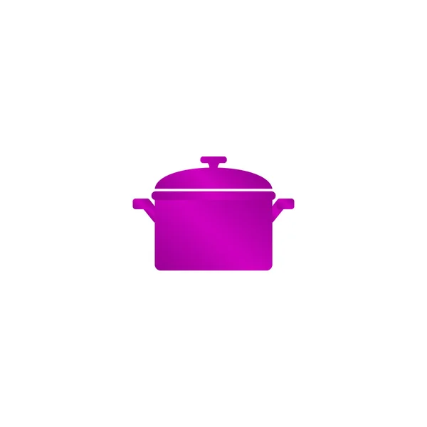 Saucepan icon. Vector illustration. — Stock Vector