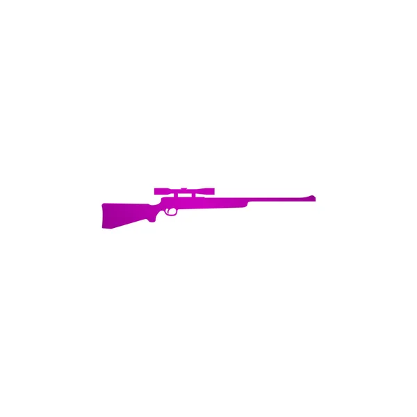 Sniper Rifle icono. Ilustración del concepto vectorial para el diseño . — Archivo Imágenes Vectoriales