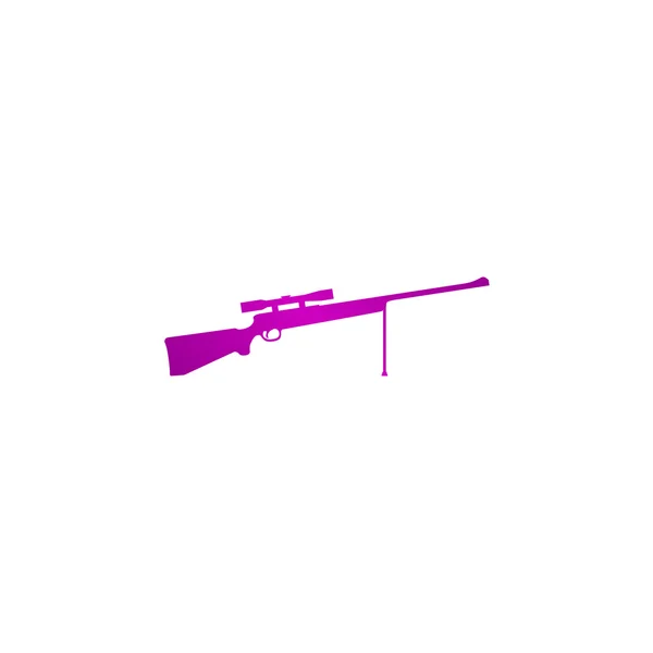 Sniper Rifle icono. Ilustración del concepto vectorial para el diseño . — Archivo Imágenes Vectoriales