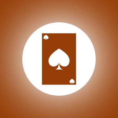 vektör iskambil takım elbise simge simge seti.