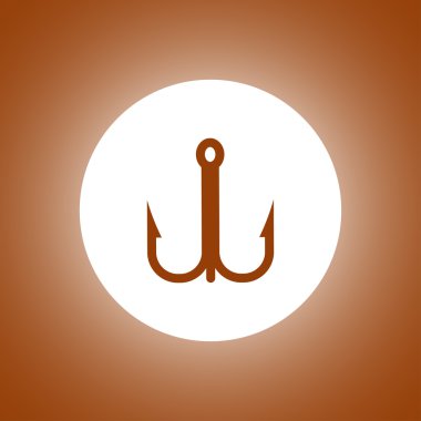 Kanca simgesi. Vektör