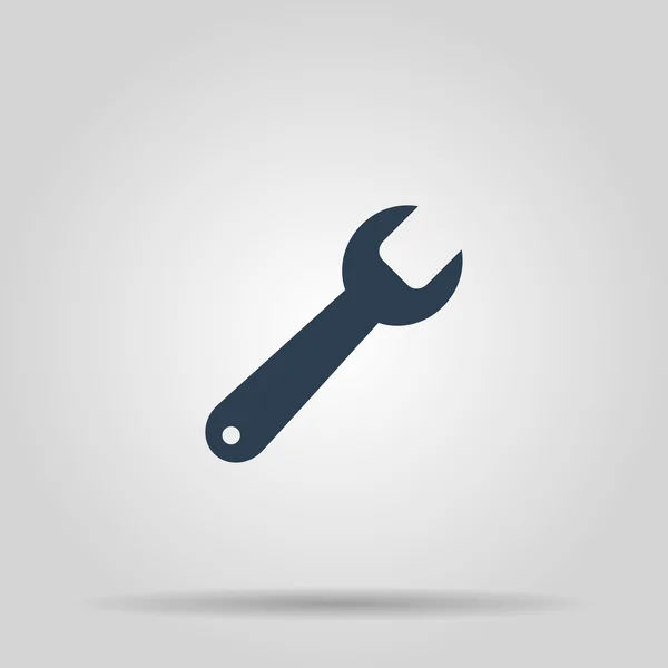 Schraubenschlüssel-Symbol. Vektor-Konzept Illustration für Design — Stockvektor
