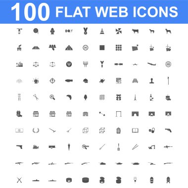 Icon set, evrensel Web sitesi, inşaat, sanayi, iş, sağlık, sağlıklı ve ekoloji simgeler.