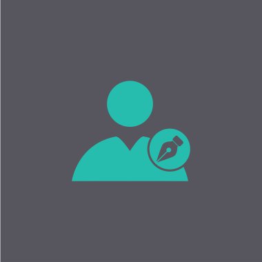 mürekkep kalem kullanıcı simgesi