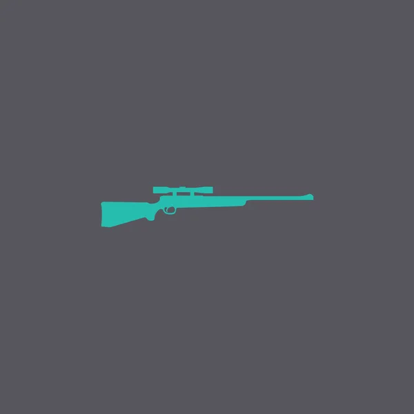 Sniper Rifle icono. Ilustración del concepto vectorial para el diseño . — Archivo Imágenes Vectoriales