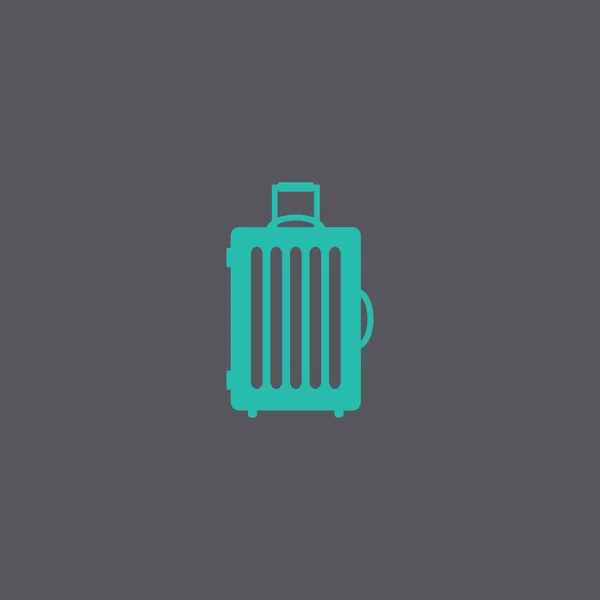Reisetaschensymbol. Vektor-Konzept Illustration für Design — Stockvektor